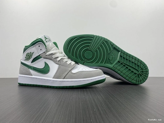 SE Jordan1 Mid Comfortable Green 3705 DC7294- Grey 1028